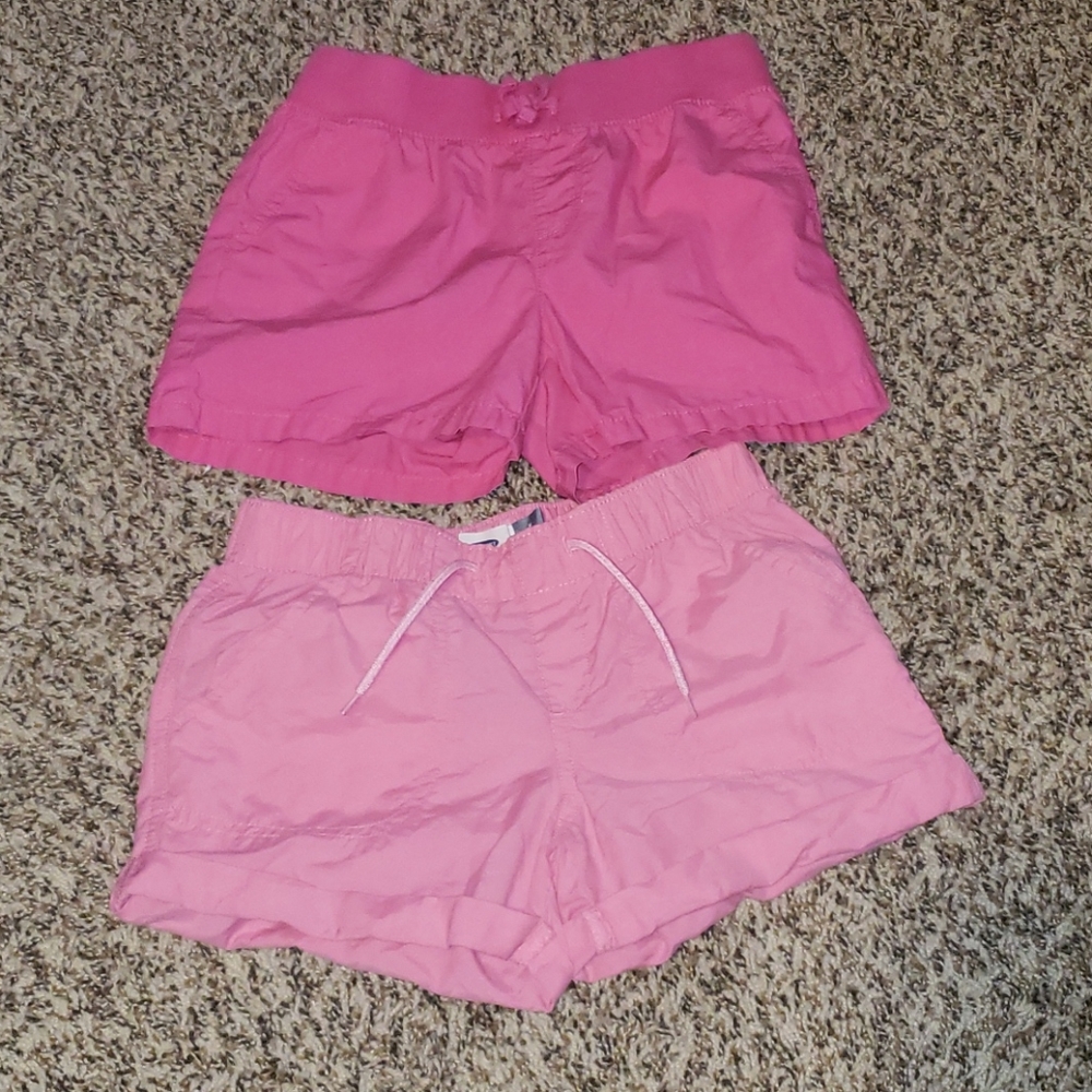 Girl's pink shorts bundle